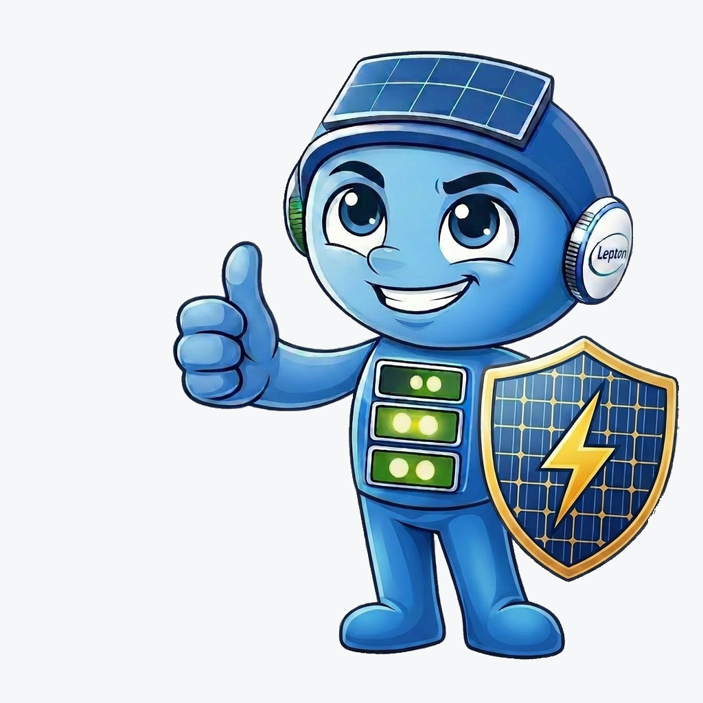 Léo illustrant l'étape Pilotez simplement, roulez gratuitement : Produisez votre énergie