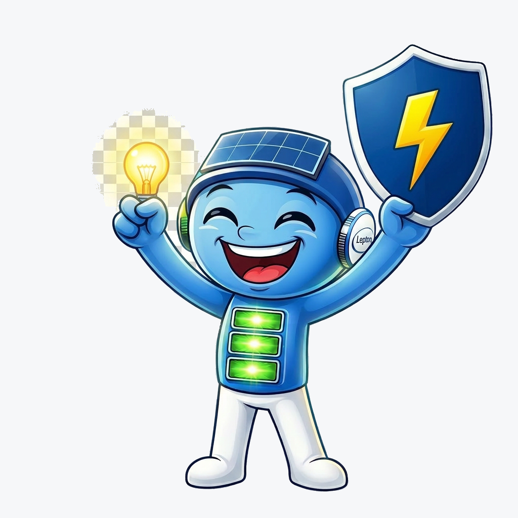 Léo illustrant l'étape Mon énergie gratuite : Autonomie totale